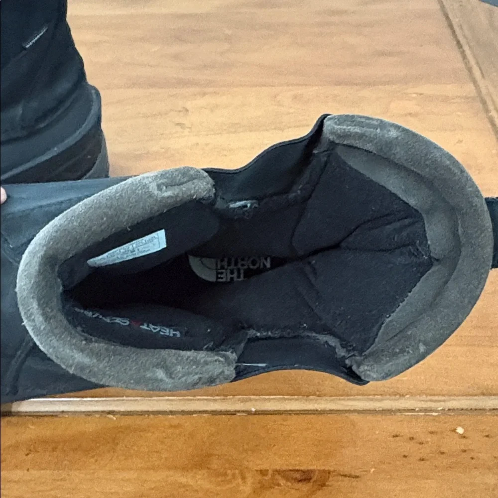 The North Face Chilkat Black Snow Rain Boots Size 12.5